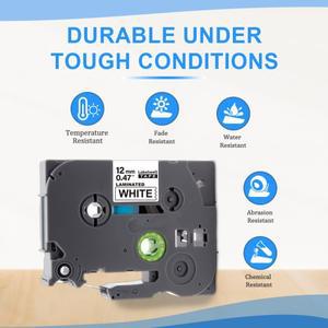 호환 36mm 261 테이프 Brother 라벨 P Touch PT-P900W 프린터 용