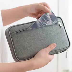 다용도 여권파우치 케이스 여행가방 지갑 대형 (WFKBRRP)