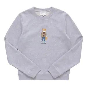 [메종키츠네] LW00309KM0001 H120 드레스드 폭스 프린트 여성 맨투맨