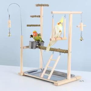 놀이터 횃대 스탠드 1 앵무새놀이터 5m 받침대 훈련 조류스탠드 로프 휴대용 사다리 대형