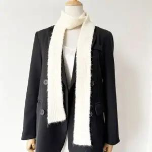 (색상 핑크)슬림 니트 얇은 머플러 목도리 스카프 여성 여자 가을