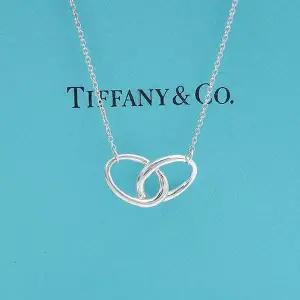 [TIFFANY&CO]티파니앤코 92.5 더블 루프 팬던트 목걸이
