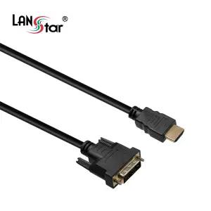 랜스타 LS-DVI19M-HDMI-10M DVI to HDMI 케이블 10M DVI18+1싱글 to HDMI
