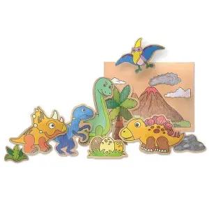 가꿈 만들기diy 쿵쾅쿵콩 공룡놀이 (NO.863) 종이생각 만들기 놀이