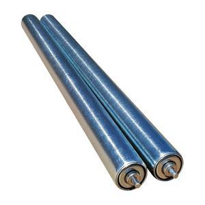 궁극의 고강도 아연 도금 강철 중력 컨베이어 롤러 22인치 프레임, 1.5인치 다이아, 벨트용 볼 베어링 로디요, 테이블, 기계, 아웃피드, 조절 가능한 스탠드, 재료 취급 2팩