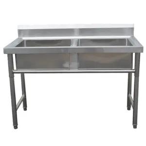 식당 개수대 2구 스텐인레스 1구 야외 소형 싱크대 주방