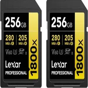 렉사 프로페셔널 1800X 256GB SDXC UHS-II 2팩