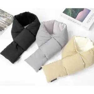 (색상 블랙)패딩 데일리패션 머플러 데일리패션 겨울패션 머플러 스포츠 레저 잡화