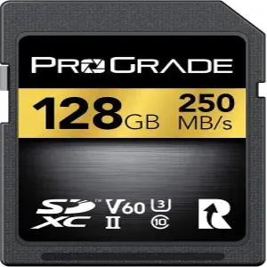 SD UHSII 128GB 카드 V60 u2013 최대 130MBs 쓰기 속도 및 250MBs 읽기 프로페셔널 블로거 영화 제작자