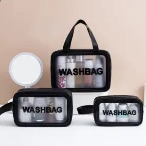 여행용 파우치 방수 종 여행 블랙 세트 마이백 세면백 (WFKCQ7V)