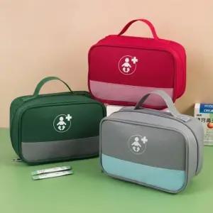 여행용 파우치 가정 캠 집안 휴대용 여행 출장 구급 (WFKCQEX)