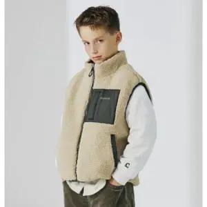 [롯데백화점]커버낫키즈 리버서블 히트웜 베스트 베이지 CK2504VT24BE2