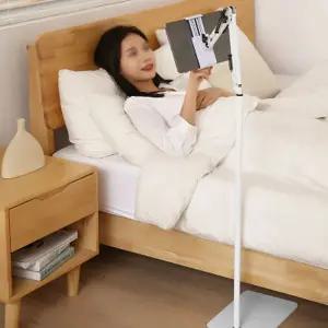 누버바 스탠드형 스마트폰거치대 테이블 침대 책상 개인방송 태블릿 홀더 각도조절