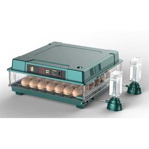 자동 부화기 병아리 소형 16란 1 온장고 메추리 조류 양계장 신형 36개 바닥투명