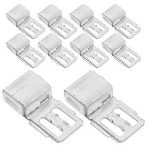 완벽호환 12 Pcs 소파 스프링 용품 메탈 클립 철 안락 좌석 수리 키트 가구 실내 장식