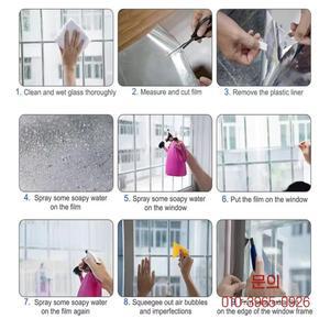 3M 사무실 건물 창문 프라이버시 필름 반사 단방향 미러 태양광 제어 틴트 UV 차단 유리 커버