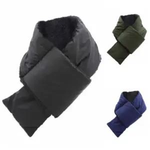 4색 1개 겉면방수 고리형 숏 짧은 패딩머플러 패딩 목도리 숏머플러 짧은목도리 미니