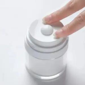 에어리스 원터치 신상품 진공 용기 크림 통 소분 핸드 화장품 트렌드 파운데이션 펌프 로션 펌핑 병 공병