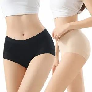[모든GO]3매세트 무압박 임파선 편한 심리스 팬티 초경량 노자극 하이웨스트 데일리 속옷