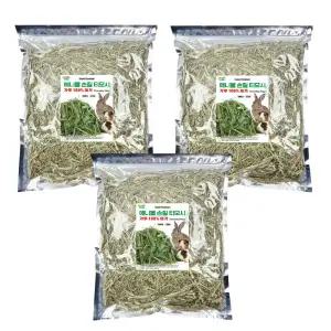 애니몰 손질 티모시 500g 3개 건초 토끼 기니피그 사료