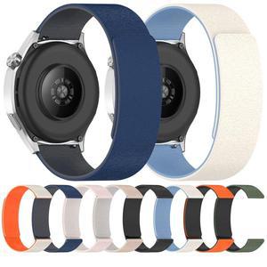 삼성 갤럭시 시계 4/5/6/7/기어 S3/Active2 실리콘 밴드용 18mm 20mm22mm 마그네틱 스트랩 화웨이 GT4 GT3