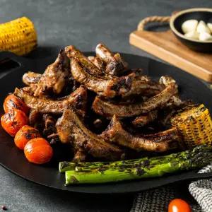 무등산식당 소금 매콤 쪽갈비 쪽갈비 구이 500g X 1팩 술안주 밥반찬