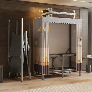 조립식 철제 옷장 접이식 원룸 수납 간편 습기제거 옷방 자취