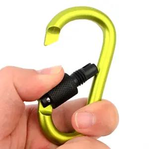 이중잠금 텐트 고정용 캠핑용 비너 1p 비너 연결고리 카라비너