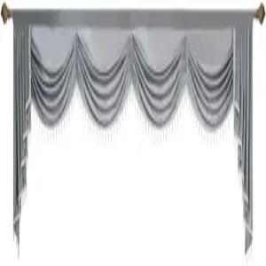 비즈 크리스탈 거실용 럭셔리 밸런스 회색 폭포 스웨그 워터풀 침실 다이닝 룸 커튼 툴 주방 대형 창문
