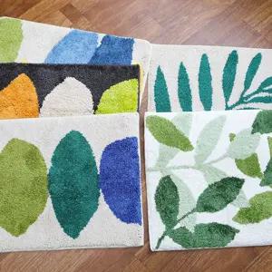 빅리프 북유럽 디자인 극세사 발매트(5종) (L(80X50))화장실 모던 욕실러그 현관 예쁜 풍매트 주방