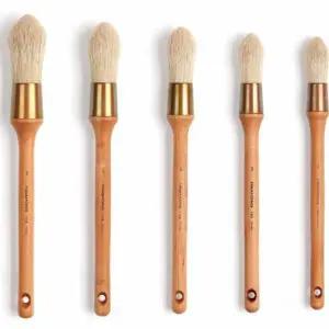 화홍 둥근 빽붓 배경 189R 0호방용 아크릴 브러쉬 구성