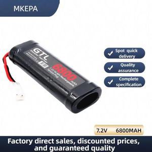 7.2V 배터리 팩 6800mAh NiMH RC 자동차 트럭 Bugibot 탱크 nimh 회색 저녁 식사 전원 공급 장치 tamiya