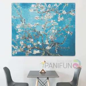 꽃피는아몬드 포스터 M 명화프린트유화그림 아트 거실 유가 미술작품 홈인테리어소품 엔틱 원룸꾸미기 용품