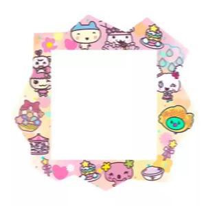 2025년 신형 다마고치 파라다이스 해피 파크 패널 종이 장난감으로 덮을 수 있는 재고 남아 선물