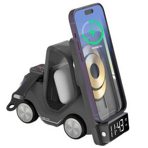 지게차 무선 충전기 탁상용 감성 무선충전 특이한 거치대