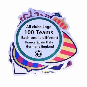 축구 팀 로고 스티커 100 가지 클럽 프랑스 스페인 이탈리아 영국 5 주요 대회 컵 전화 벽