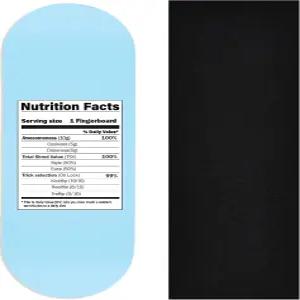 티크 튜닝 열전달 그래픽 나무 핑거보드 덱 @ct핑거보드 엔트리 4534mm x 97mm 스캔디 모양