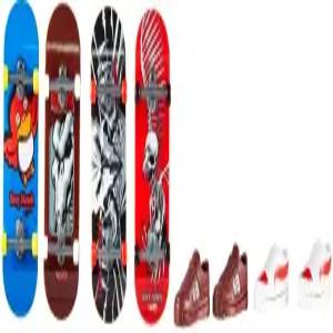 핫 휠 스케이트 트릭 아웃 팩 보드 및 신발 HGT85