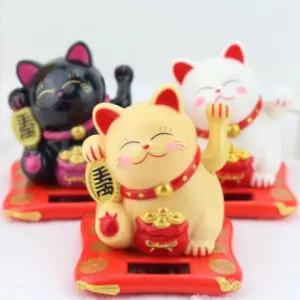 손흔드는 일본 복고양이 마네키네코 3종