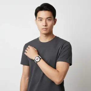 클리어런스 공용 우레탄시계 GB321 I LOVE YOUR FOLK FISHY FISHY