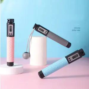 2in1 실리콘 줄넘기/ 줄없는 줄넘기/ +무게추/ 운동