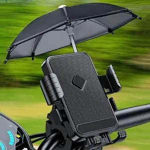 라이더썬 오토바이 우산 스마트폰 거치대 핸들바 타입