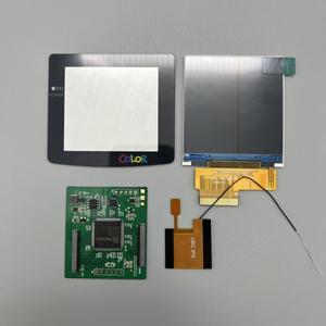 [호환품]2.6인치 IPS 고휘도 LCD 스크린은 닌텐도 호환  호환 컬러 GBC 적합하며 픽셀 디스플레이를 지원