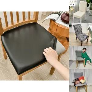 식탁 의자 시트 리폼 천갈이 덮개/커버/가죽/체어/밴딩/천/식당/좌석/가성비/카바/간단한/고탄력/깔끔