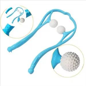 목 어깨 셀프 수동 안마기 마사지기 지압 피로 목