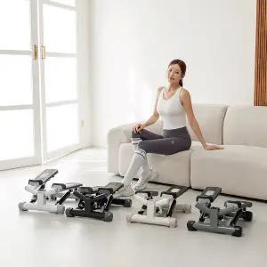 [멜킨스포츠][리퍼]멜킨 프로마운틴 스텝퍼 하체 실내 유산소 계단오르기 걷기 운동기구 4종