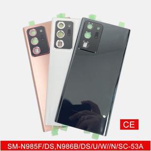 samsung 호환 Galaxy Note20 Ultra용 후면 유리 커버 문 교체용 하드 배터리 케이스 접착제가 포함된 하우