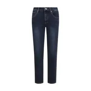 [버커루] 여성) 기모 슬림 스트레이트 데님팬츠 (B244Z0640P)