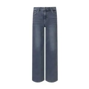 [버커루] 여성) 기모 와이드 데님팬츠 (B244Z0800P)