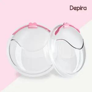 데피라 모유 수유컵 25ml 2개입 / 실리콘플러그 / 유두보호기대용